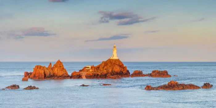 Framed Print : United KIngdom, Channel Islands, Jersey, Corbiere Lighthouse Framed Print : United KIngdom, Channel Islands, Jersey, Corbiere Lighthouse
