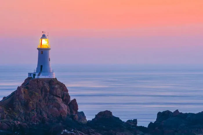 Framed Print : United Kingdom, Channel Islands, Jersey, Corbiere Lighthouse Framed Print : United Kingdom, Channel Islands, Jersey, Corbiere Lighthouse