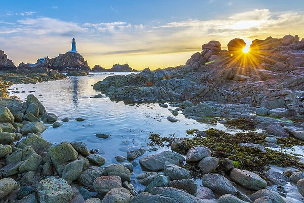 United KIngdom, Channel Islands, Jersey, Corbiere Lighthouse