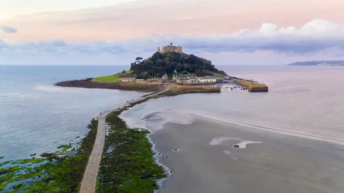 Framed Print : United Kingdom, Cornwall, Marazion, St. Michaels Mount Framed Print : United Kingdom, Cornwall, Marazion, St. Michaels Mount