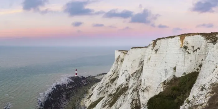 Framed Print : United Kingdom, East Sussex, Eastbourne, Beachy Head lighthouse, Seven Sisters coastline Framed Print : United Kingdom, East Sussex, Eastbourne, Beachy Head lighthouse, Seven Sisters coastline