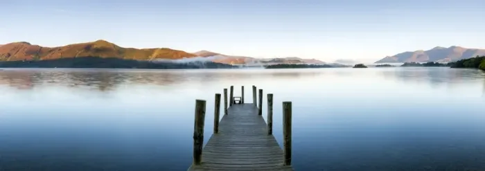 Framed Print : United Kingdom, England, Cumbria, Lake District National Park, Derwent Water, Wooden Framed Print : United Kingdom, England, Cumbria, Lake District National Park, Derwent Water, Wooden