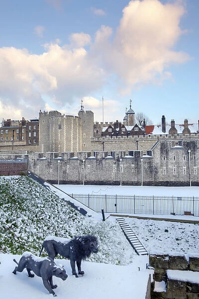 United Kingdom, England, London, view of the Tower of London Unesco World Heritage