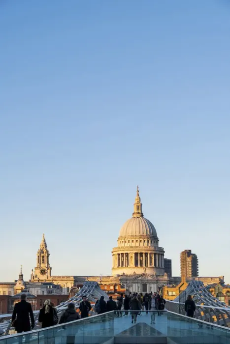 Framed Print : United Kingdom, England, London, City of London, St. Pauls cathedral