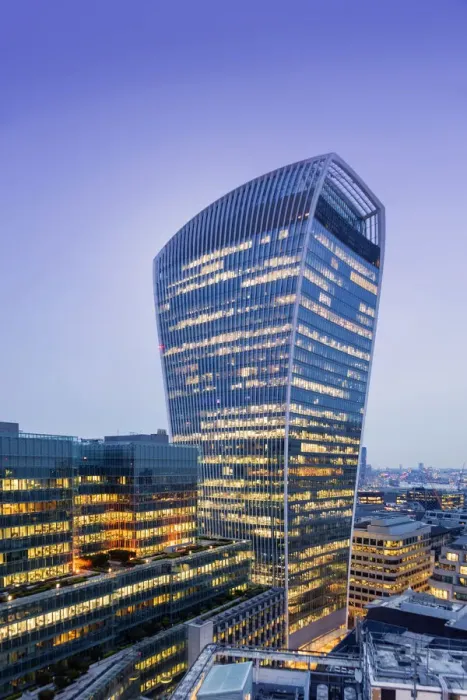 Framed Print : United Kingdom, England, London, City of London, the Walkie Talkie building