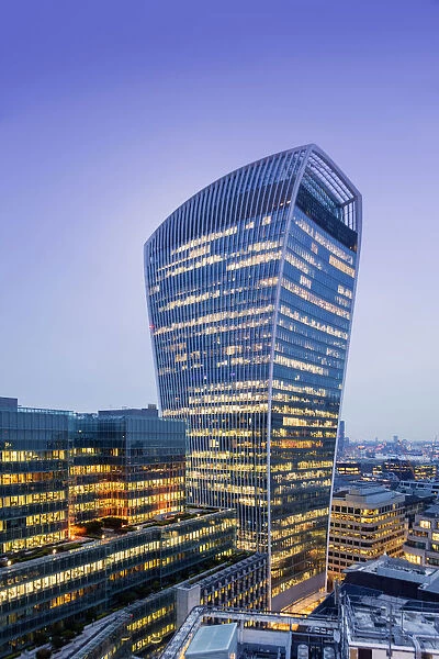 United Kingdom, England, London, City of London, the Walkie Talkie building