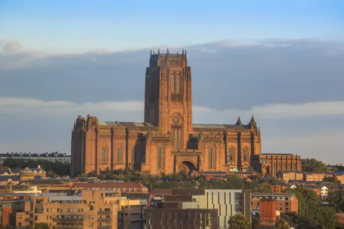 Framed Print : United Kingdom, England, Merseyside, Liverpool, View of Liverpool Cathedral built Framed Print : United Kingdom, England, Merseyside, Liverpool, View of Liverpool Cathedral built