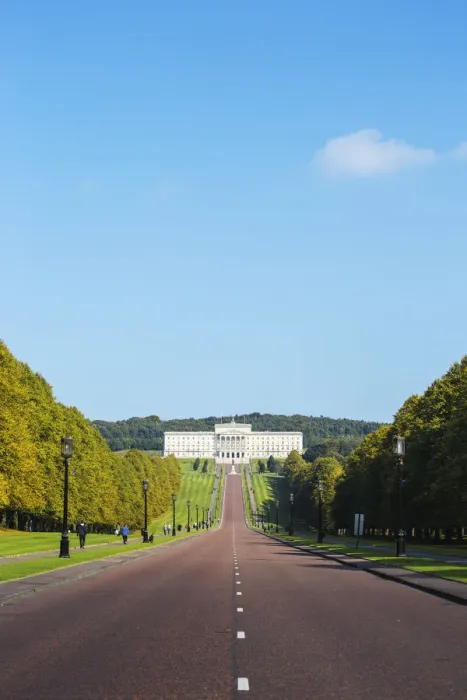 Framed Print : United Kingdom, Northern Ireland, Belfast, Stormont Parliament Buildings home to Framed Print : United Kingdom, Northern Ireland, Belfast, Stormont Parliament Buildings home to