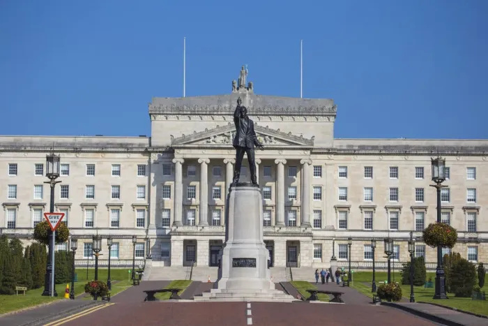 Framed Print : United Kingdom, Northern Ireland, Belfast, Stormont Parliament Buildings home to Framed Print : United Kingdom, Northern Ireland, Belfast, Stormont Parliament Buildings home to