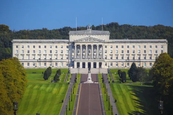 Framed Print : United Kingdom, Northern Ireland, Belfast, Stormont Parliament Buildings home to Framed Print : United Kingdom, Northern Ireland, Belfast, Stormont Parliament Buildings home to