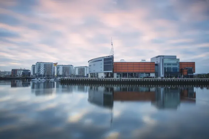 Framed Print : United Kingdom, Northern Ireland, Belfast, The SSE Arena, formerly known as the Odyssey Framed Print : United Kingdom, Northern Ireland, Belfast, The SSE Arena, formerly known as the Odyssey