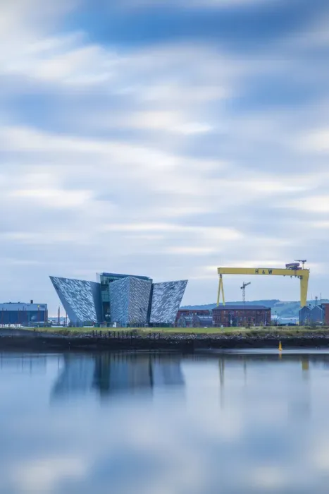 Framed Print : United Kingdom, Northern Ireland, Belfast, View of the Titanic Belfast museum Framed Print : United Kingdom, Northern Ireland, Belfast, View of the Titanic Belfast museum