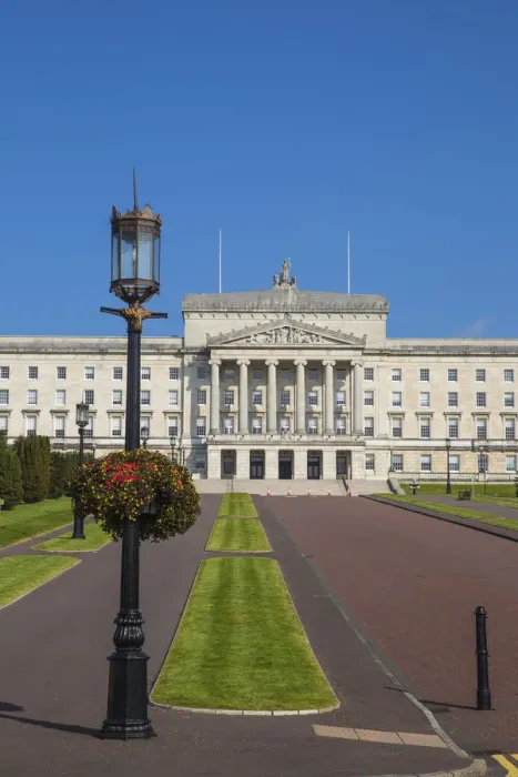 Framed Print : United Kingdom, Northern Ireland, Belfast, Stormont Parliament Buildings home to Framed Print : United Kingdom, Northern Ireland, Belfast, Stormont Parliament Buildings home to
