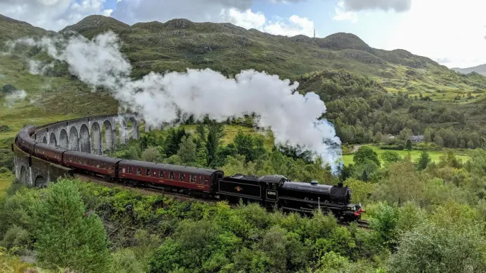 Framed Print : United Kingdom, Scotland, Harry Potter train, Jacobite steam train and Glenfinnan viaduct Framed Print : United Kingdom, Scotland, Harry Potter train, Jacobite steam train and Glenfinnan viaduct