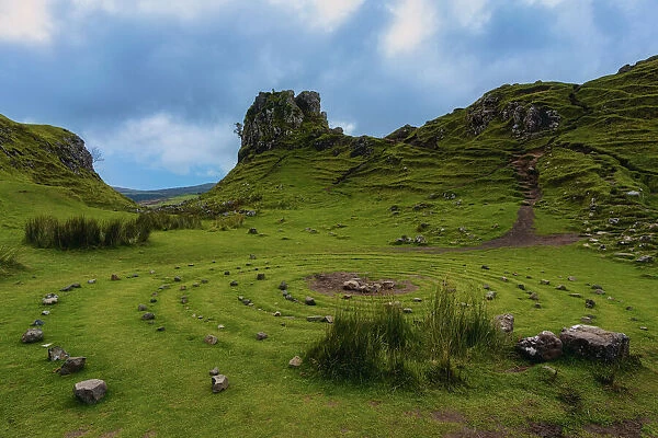 United Kingdom, Scotland, Isle of Skye: the Fairy Glen