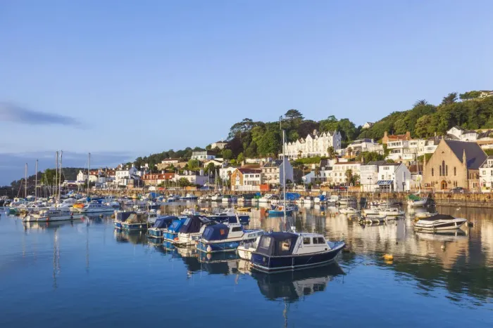 Framed Print : United Kingdon, Channel Islands, Jersey, St. Aubins Harbour Framed Print : United Kingdon, Channel Islands, Jersey, St. Aubins Harbour