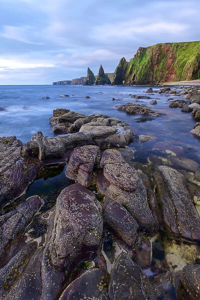 United Kingdon, Scotland, Rocks at Duncansby Head