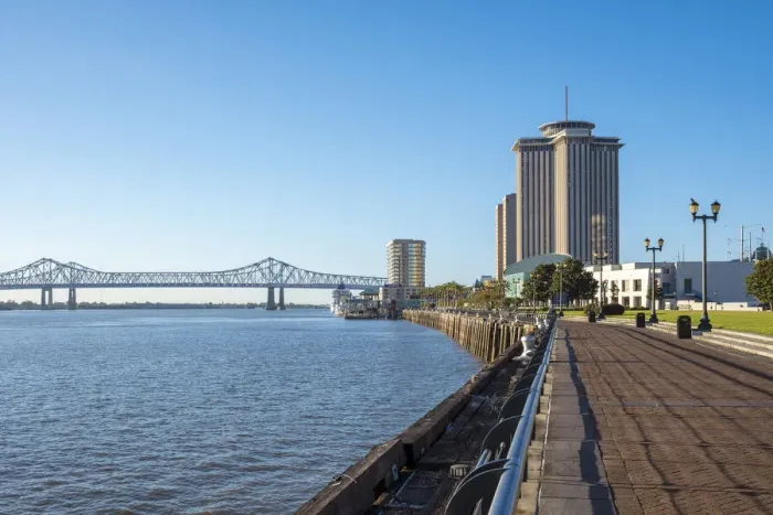 Framed Print : United States, Louisiana, New Orleans. Riverwalk along the Mississippi River, Woldenberg Framed Print : United States, Louisiana, New Orleans. Riverwalk along the Mississippi River, Woldenberg