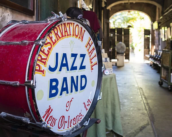 United States, Louisiana, New Orleans, French Quarter. Preservation Hall