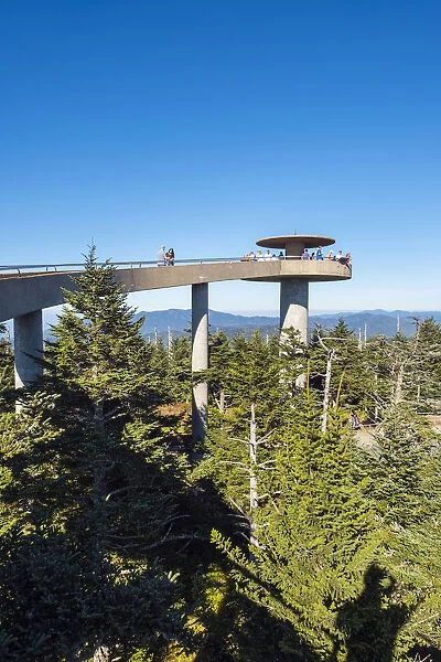 United States, North Carolina, Great Smoky Mountains National Park, Clingmans Dome