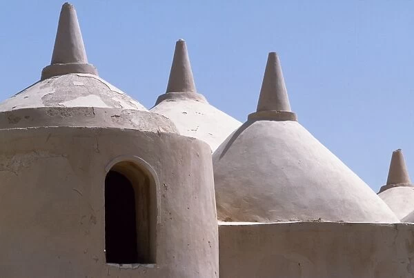 The unusual Jamee al Hamoda mosque has 52 domes