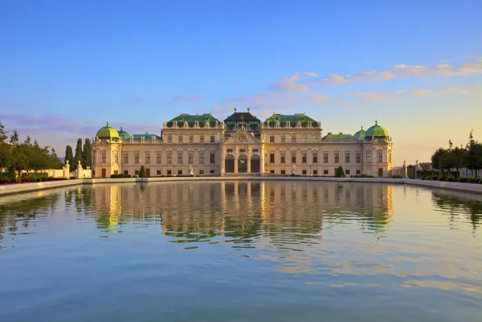 Framed Print : Upper Belvedere Palace, Vienna, Austria, Central Europe Framed Print : Upper Belvedere Palace, Vienna, Austria, Central Europe