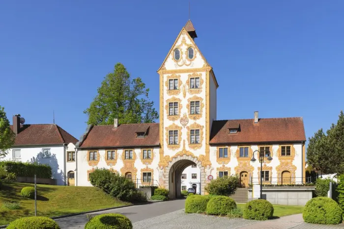 Framed Print : Upper gate at the monastery, Rot an der Rot, Upper Swabian Baroque Road, Upper Swabia, Baden-Wurttemberg, Germany Framed Print : Upper gate at the monastery, Rot an der Rot, Upper Swabian Baroque Road, Upper Swabia, Baden-Wurttemberg, Germany