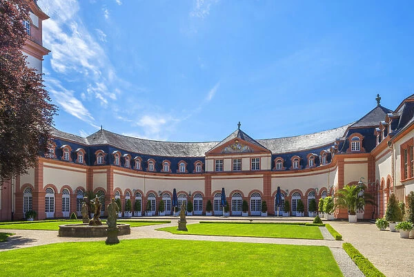 Upper Orangery, Weilburg palace, Weilburg an der Lahn, Westerwald, Taunus, Hesse, Germany