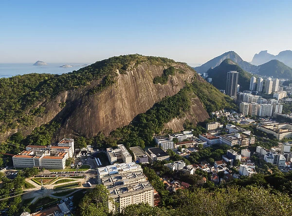 Urca Neighbourhood, elevated view, Rio de Janeiro, Brazil