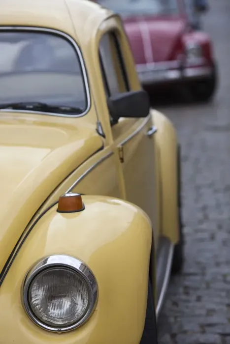 Framed Print : Uruguay, Colonia del Sacramento, VW Beetle car, detail Framed Print : Uruguay, Colonia del Sacramento, VW Beetle car, detail