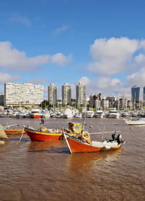 Framed Print : Uruguay, Montevideo, Little Port in Buceo Neighbourhood
