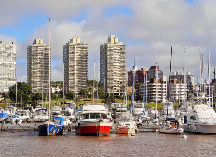 Framed Print : Uruguay, Montevideo, Little Port in Buceo Neighbourhood Framed Print : Uruguay, Montevideo, Little Port in Buceo Neighbourhood