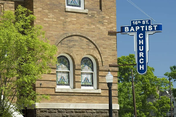 USA, Alabama, Birmingham, 16th Street Baptist Church, American Civil Rights Movement