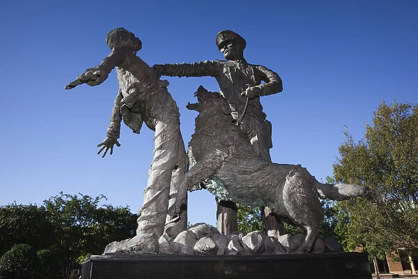 USA, Alabama, Birmingham, Kelly Ingram Park, Monument to the Birmingham Civil Rights
