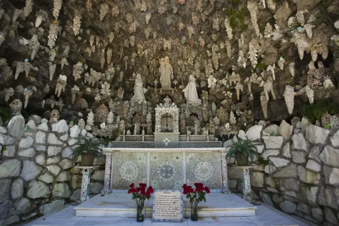 Framed Print : USA, Alabama, Cullman, Ave Maria Grotto, miniature international religious sites Framed Print : USA, Alabama, Cullman, Ave Maria Grotto, miniature international religious sites