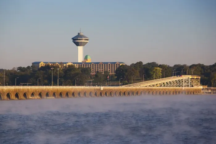 Framed Print : USA, Alabama, Muscle Shoals Area, Florence, Renaissance Tower, Wilson Lock and Dam Framed Print : USA, Alabama, Muscle Shoals Area, Florence, Renaissance Tower, Wilson Lock and Dam