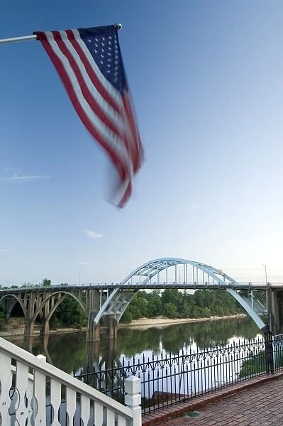 USA, Alabama, Selma, Edmund Pettus Bridge, American Civil Rights Movement Landmark