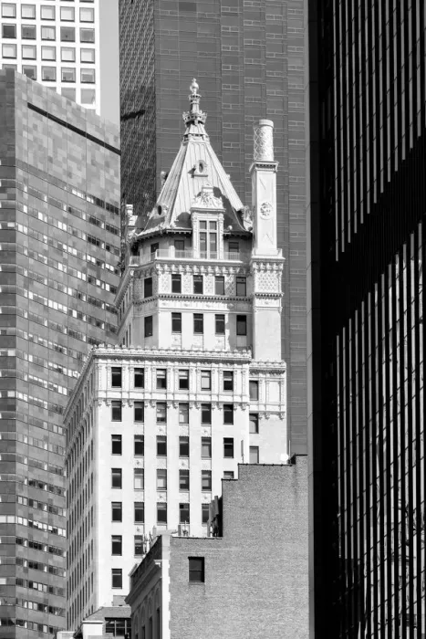 Framed Print : USA, American, New York, Manhattan, Midtown, The Crown Building, 5th Avenue