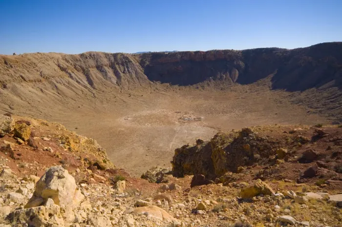 Framed Print : USA, Arizona, Barringer Meteorite Crater Framed Print : USA, Arizona, Barringer Meteorite Crater