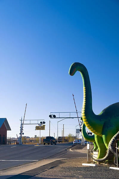 USA, Arizona, Holbrook, Route 66 Dinosaur