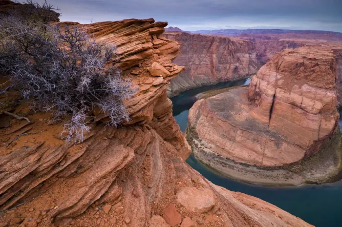 Framed Print : USA, Arizona, Page, Horseshoe Bend Canyon Framed Print : USA, Arizona, Page, Horseshoe Bend Canyon