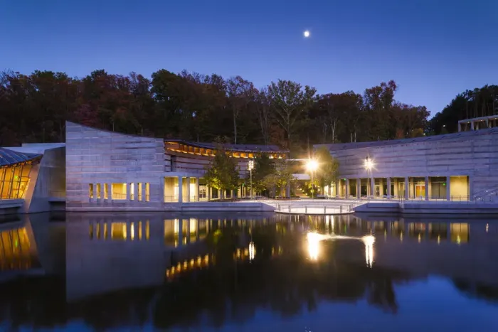 Framed Print : USA, Arkansas, Bentonville, Crystal Bridges Museum of American Art Framed Print : USA, Arkansas, Bentonville, Crystal Bridges Museum of American Art