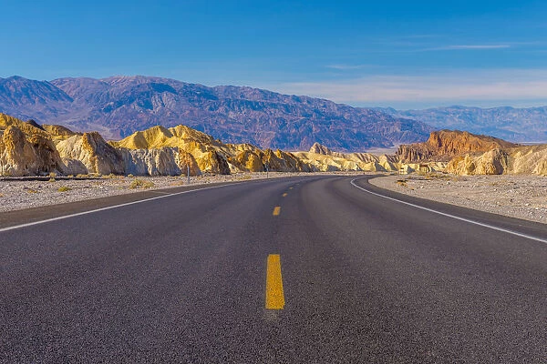 USA, California, Death Valley National Park, Route 190