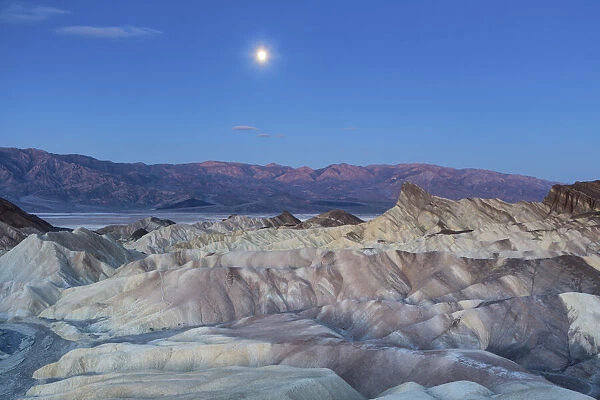 USA, California, Death Valley National Park, Zabriskie Point, morning light