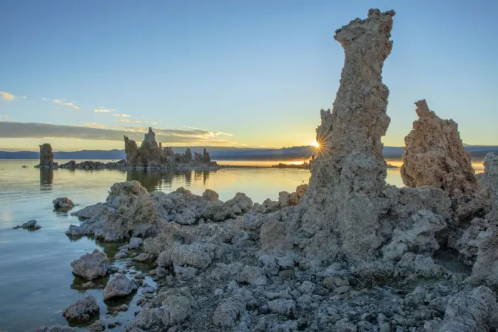 Framed Print : USA, California, Eastern Sierra, Lee Vining, sunrise at Mono lake Framed Print : USA, California, Eastern Sierra, Lee Vining, sunrise at Mono lake
