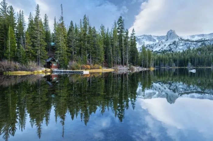 Framed Print : USA, California, Eastern Sierra, Mammoth LakesUSA, California, Eastern Sierra, Mammoth Lakes