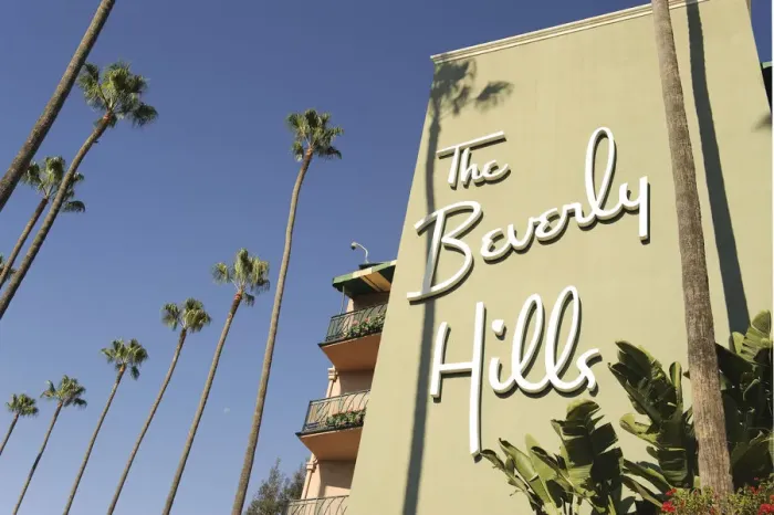 Framed Print : USA, California, Los Angeles, Beverly Hills, The Beverly Hills Hotel Framed Print : USA, California, Los Angeles, Beverly Hills, The Beverly Hills Hotel