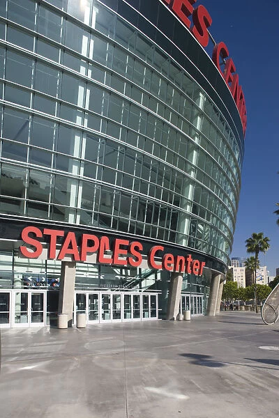 USA, California, Los Angeles, Downtown, Staples Center sports arena
