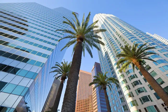 Framed Print : USA, California, Los Angeles, Downtown Framed Print : USA, California, Los Angeles, Downtown