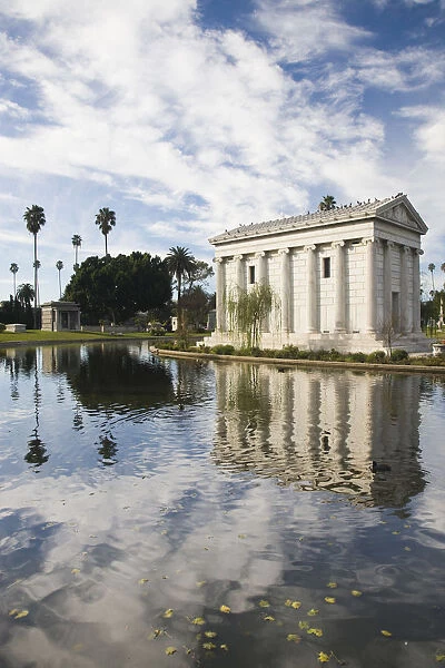 USA, California, Los Angeles, Hollywood, Hollywood Forever Cemetery, Garden of the